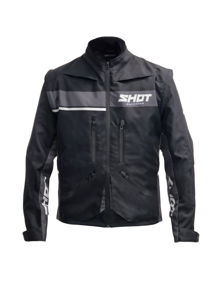 CHAQUETA SHOT CONTACT ASSAULT 2.0 NEGRA BLANCA 2024