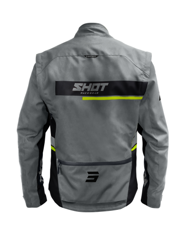 CHAQUETA SHOT CONTACT ASSAULT 2.0 GRIS AMARILLO FLUOR 2024