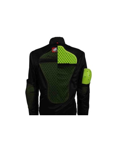 CHAQUETA UFO ENDURO TAIGA AZUL CON PROTECCIONES 2024