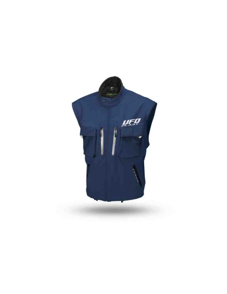 CHAQUETA UFO ENDURO TAIGA AZUL CON PROTECCIONES 2024