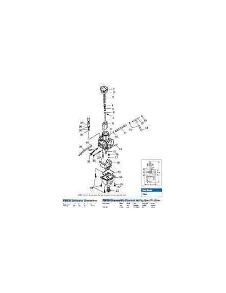 AGUJA FLOTADOR CARBURADOR KEIHIN PJ 34-36-38