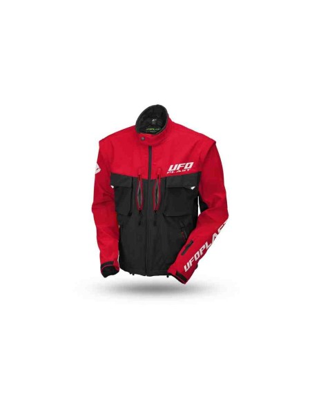 CHAQUETA UFO ENDURO TAIGA ROJA 2024