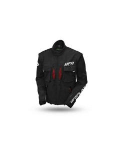CHAQUETA UFO ENDURO TAIGA NEGRA 2024