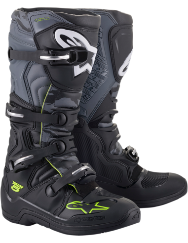 BOTAS ALPINESTARS TECH 5 GRIS NEGRA