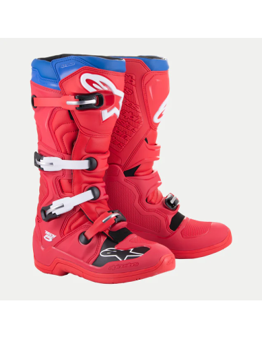 BOTAS ALPINESTARS TECH 5 ROJA AZUL