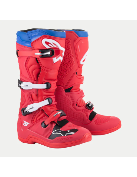 BOTAS ALPINESTARS TECH 5 ROJA AZUL