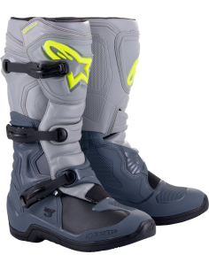 BOTAS ALPINESTARS TECH 3 DARK GRIS GRIS CLARO NEGRA