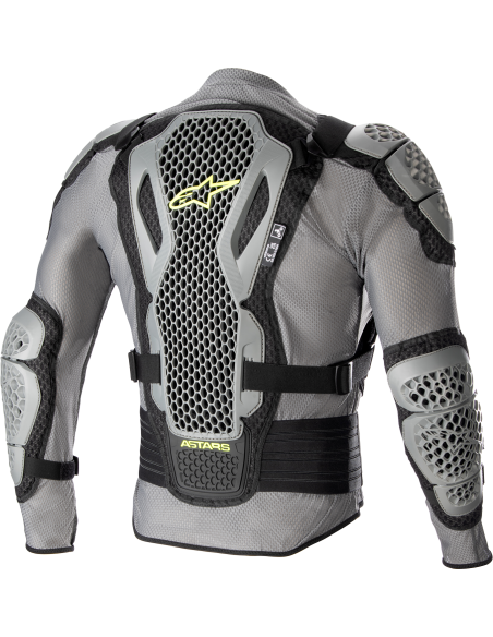 PETO ALPINESTARS BIONIC ACTION V2 GRIS AMARILLO