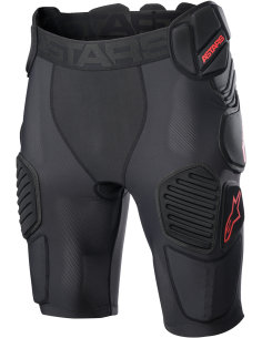 CULOTTE ALPINESTARS BIONIC PRO NEGRO ROJO
