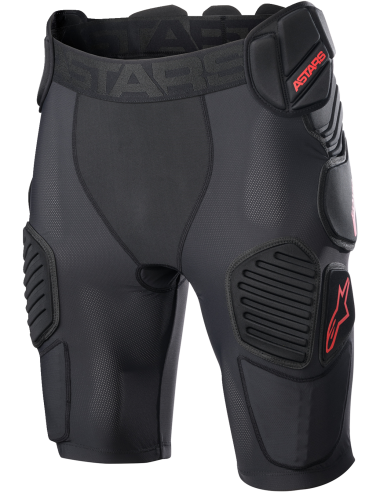 CULOTTE ALPINESTARS BIONIC PRO NEGRO ROJO