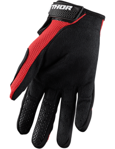 GUANTES THOR SECTOR ROJO NEGRO 2024 2