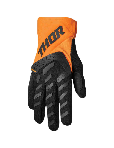 GUANTES THOR SPECTRUM NARANJA FLUOR NEGRO 2024