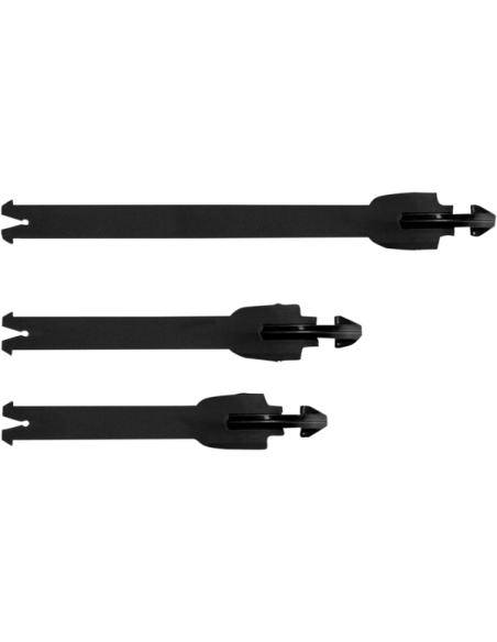 JUEGO DE CORREAS ALPINESTARS TECH 1 TECH 3 NEGRAS