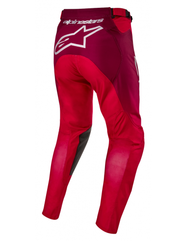 PANTALON ALPINESTARS RACER HOEN MARS ROJO BURGUNDY 2024
