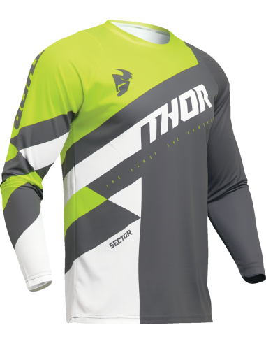 CAMISETA THOR SECTOR CHECKER GRIS ACID 2024