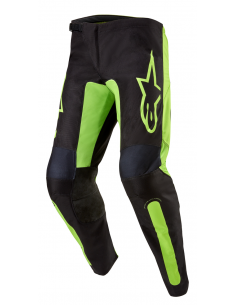 PANTALON ALPINESTARS FLUID LURV NEGRO AMARILLO FLUOR 2024