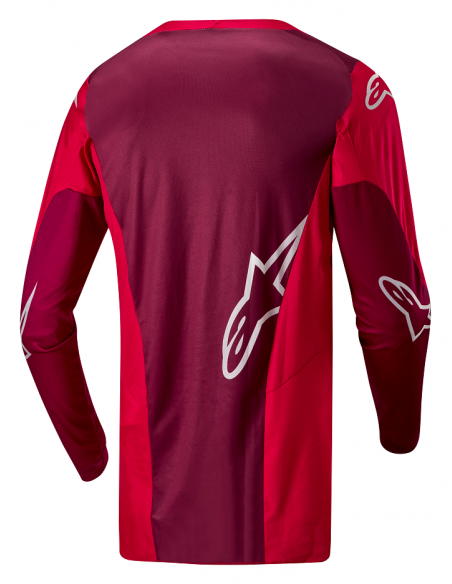 CAMISETA ALPINESTARS RACER HOEN MARS ROJA BURGUNDY 2024 CAMISETA ALPINESTARS RACER HOEN MARS ROJA BURGUNDY 2024