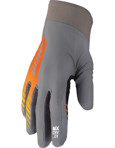 GUANTES THOR AGILE ANALOG GRIS NARANJA 2024