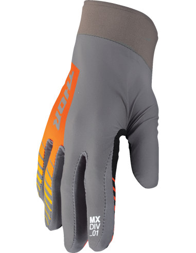 GUANTES THOR AGILE ANALOG GRIS NARANJA 2024