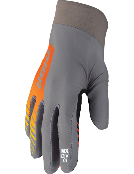 GUANTES THOR AGILE ANALOG GRIS NARANJA 2024