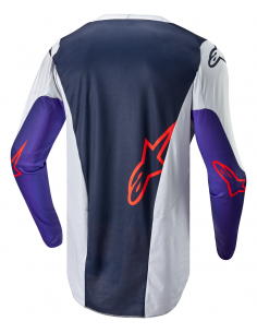 CAMISETA ALPINESTARS RACER HOEN NARANJA GRIS NEGRA 2024 2