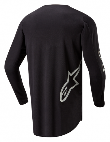 CAMISETA ALPINESTARS FLUID LUCENT GRAPHITE NEGRA 2024