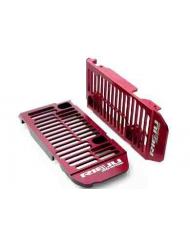 PROTECTORES DE RADIADOR FACTORY RACING RIEJU MR ROJOS