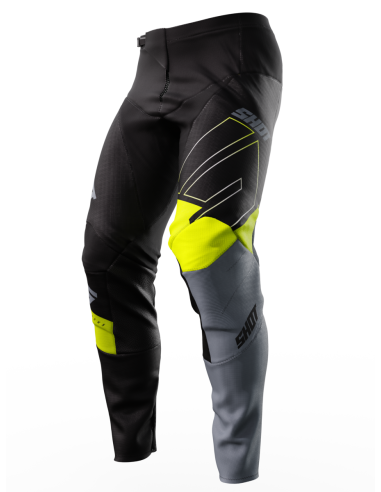 PANTALON SHOT CONTACT RUSH NEGRO AMARILLO FLUOR 2024