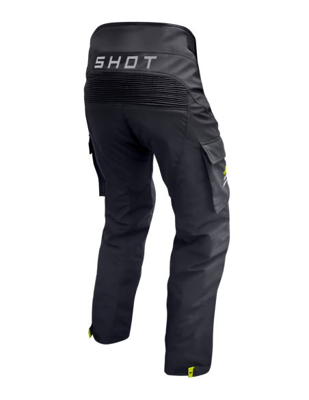 PANTALON SHOT CLIMATIC 2.0 NEGRO AMARILLO FLUOR 2024