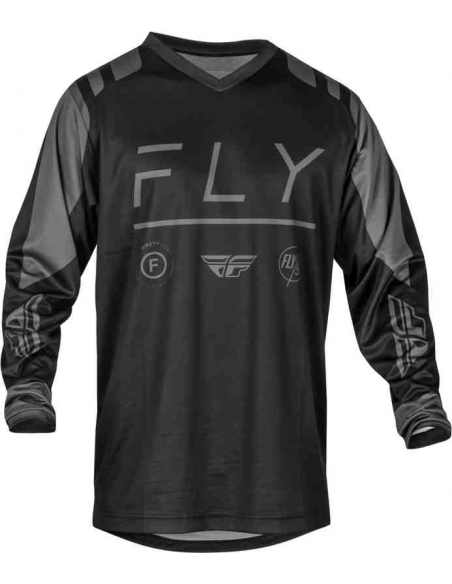 CAMISETA FLY RACING F-16 NEGRA ANTRACITA 2024