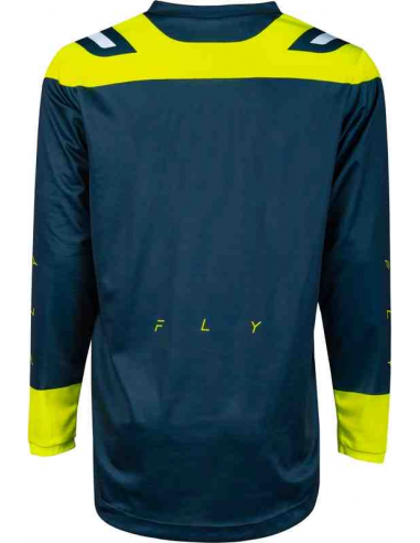 CAMISETA FLY RACING F-16 NAVI HI-VIS 2024
