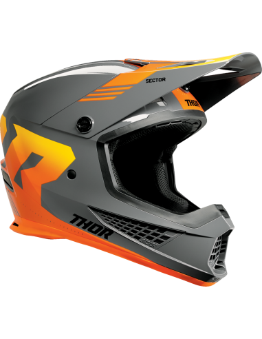 CASCO THOR SECTOR 2 CARVE NARANJA GRIS 2024