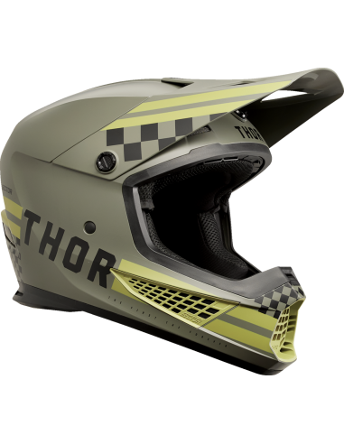 CASCO THOR SECTOR 2 COMBAT VERDE NEGRO MATE 2024