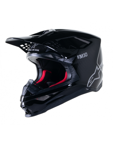 CASCO ALPINESTARS SUPERTECH S-M10 SOLID NEGRO