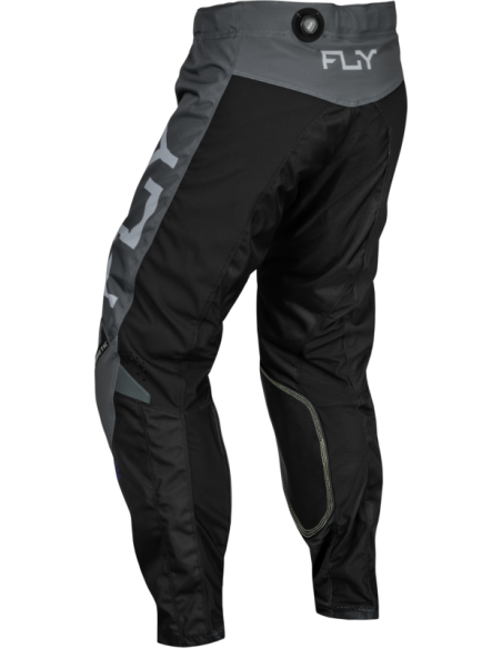 PANTALON FLY RACING KINETIC RELOAD CHARCOAL NEGRO AZUL IRIDIUM 2024